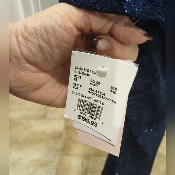 NWT Oleg Cassini 2 piece evening gown - Picture 16 of 17
